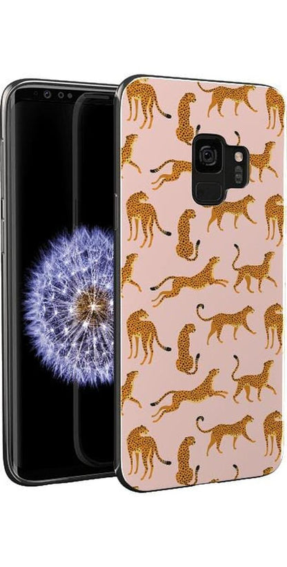 On the Prowl | Pink Leopard Print Samsung Case Samsung Case get.casely