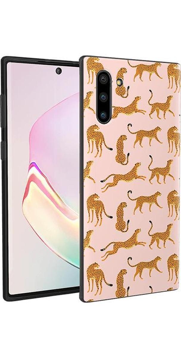 On the Prowl | Pink Leopard Print Samsung Case Samsung Case get.casely