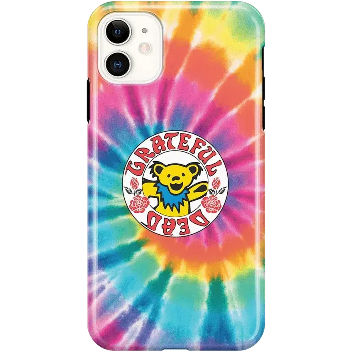 On Tour | Grateful Dead Tie Dye Sticker Case iPhone Case Grateful Dead Classic iPhone 11
