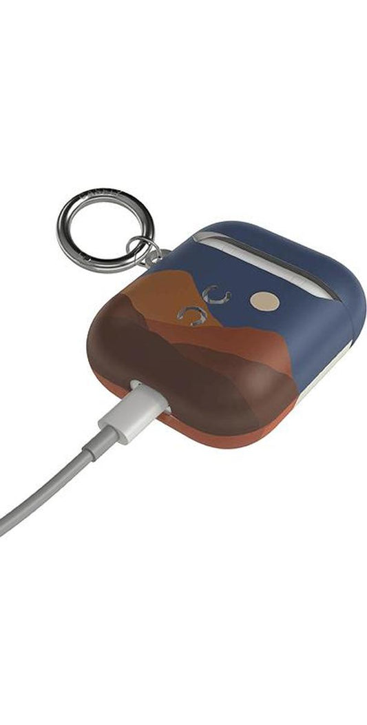 Opposites Attract | Day & Night Colorblock Mountains AirPods Case AirPods Case get.casely