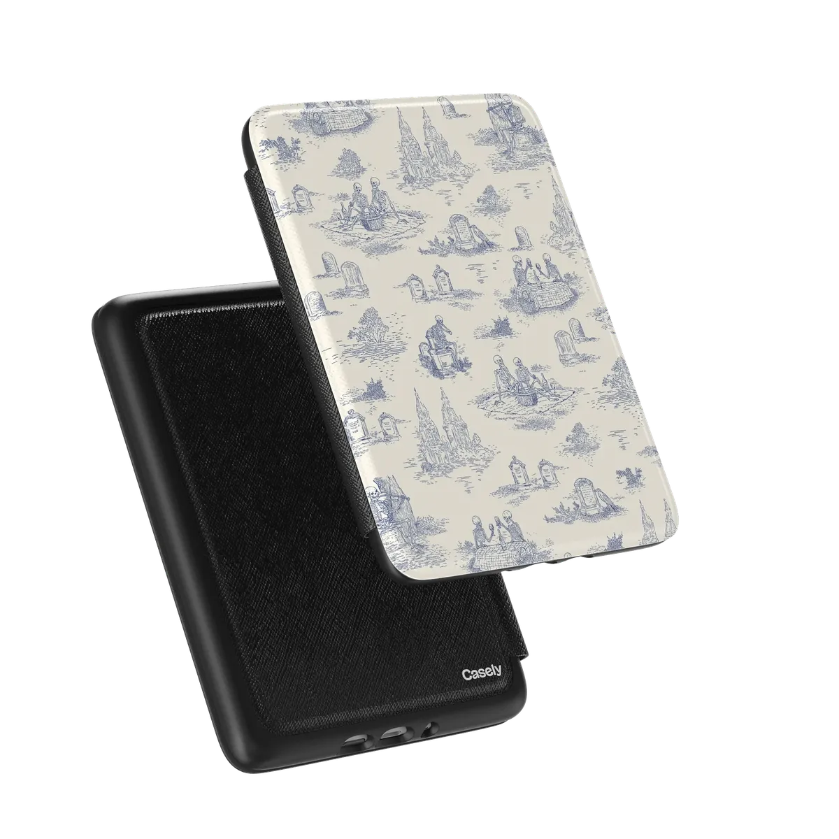Graveyard Gathering | Skeleton Picnic Kindle Case