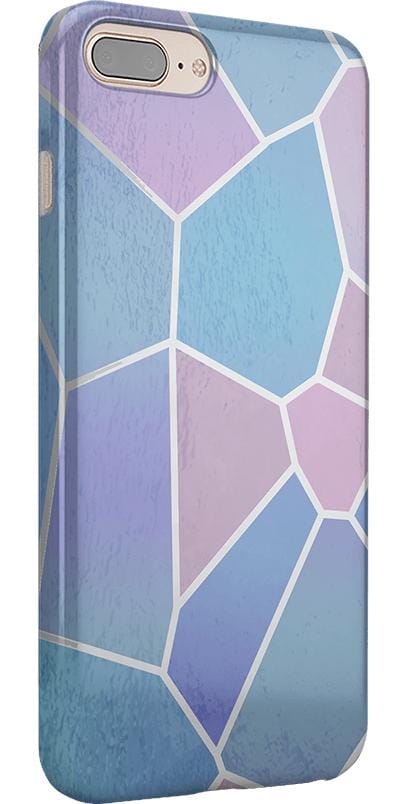 Other Side | Holographic Metallic Stained Glass Marble Case iPhone Case get.casely