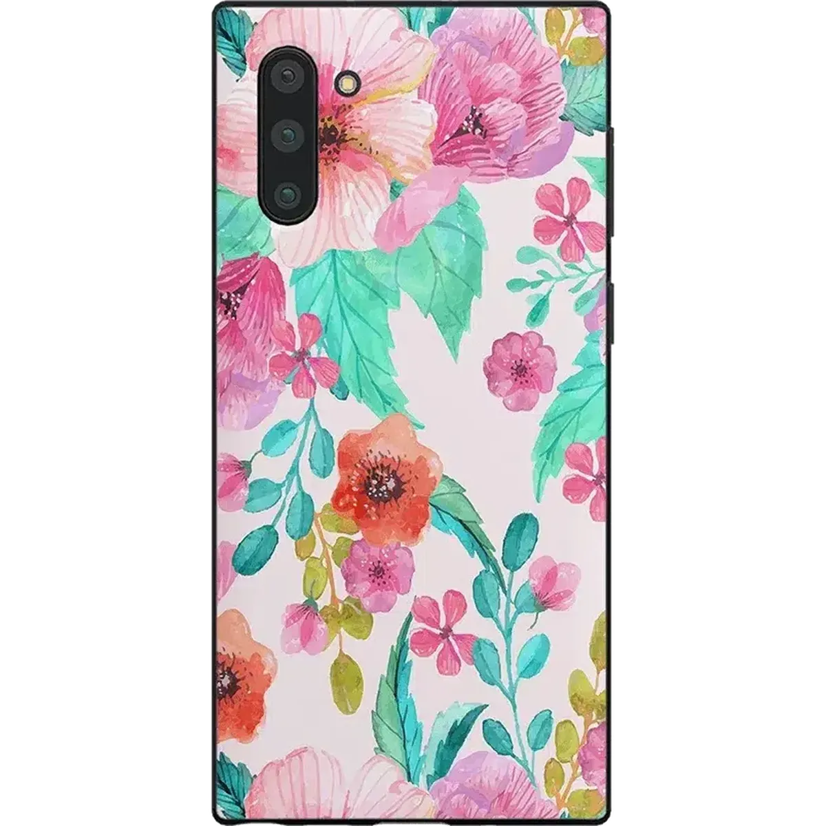 Out And About | Light Pink Floral Samsung Case Samsung Case get.casely Classic Galaxy Note 10 Plus
