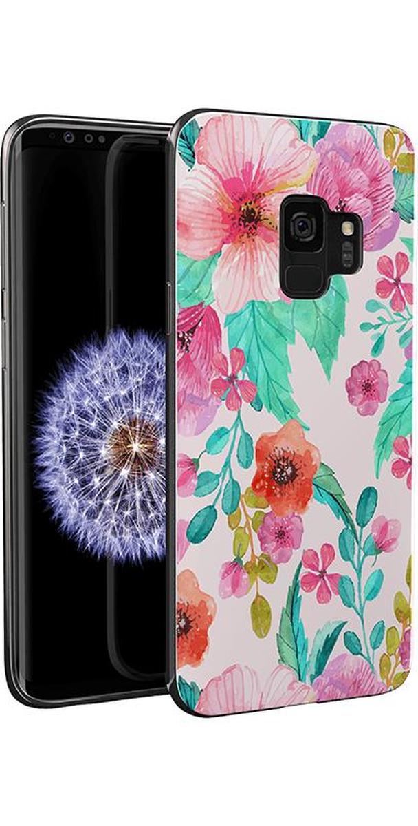 Out And About | Light Pink Floral Samsung Case Samsung Case get.casely