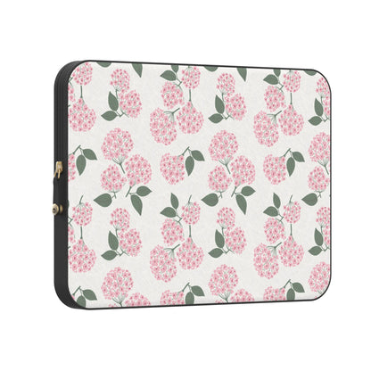 Nantucket Cottage | Pink Hydrangea Laptop Case - 14" MacBook Pro