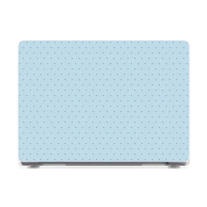 On the Dot | Blue Monochrome Polka Dot Laptop Shell - 13.6" MacBook Air