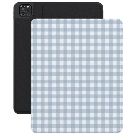 Pastel Picnic | Blue Gingham iPad Case