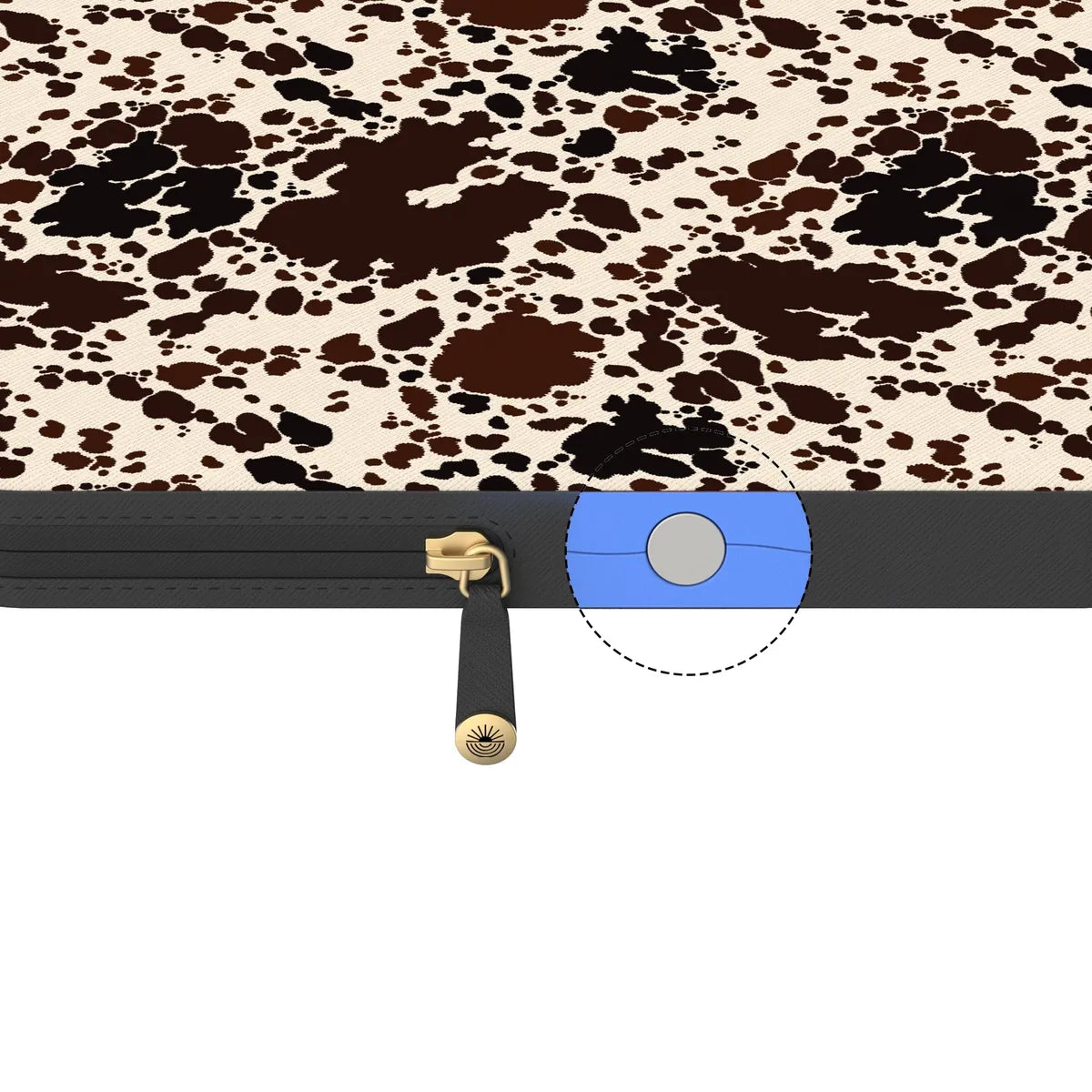 Cowgirl Envy | Cow Print Laptop Case
