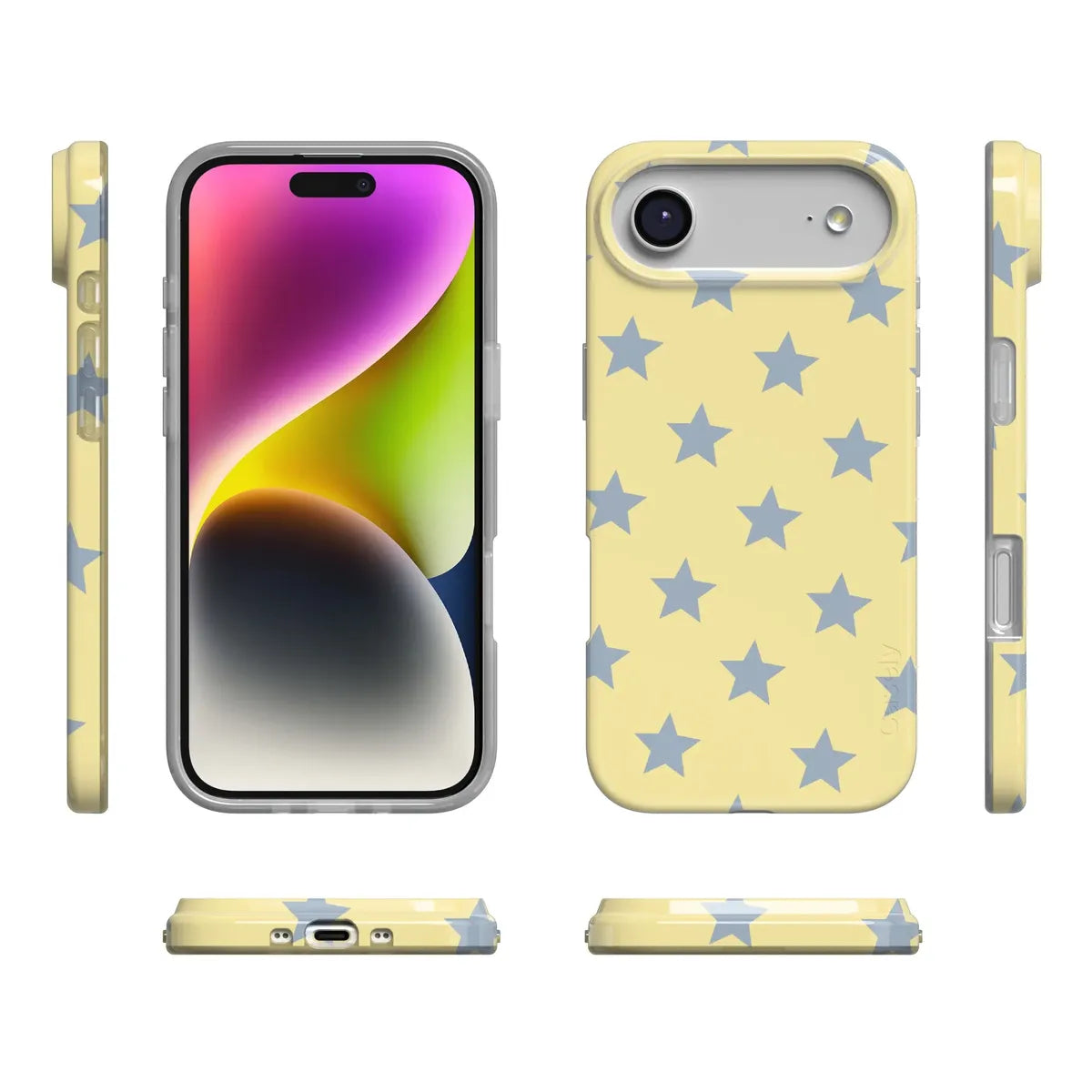 Shine Bright | Butter Yellow Stars Case