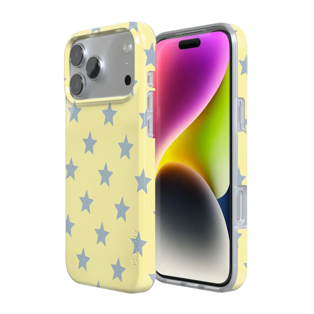 Shine Bright | Butter Yellow Stars Case