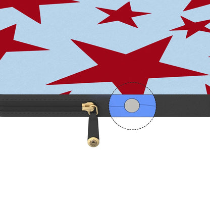 Stars Align | Blue & Red Stars Laptop Case