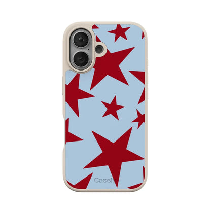 Stars Align | Blue & Red Stars Case - iPhone 16