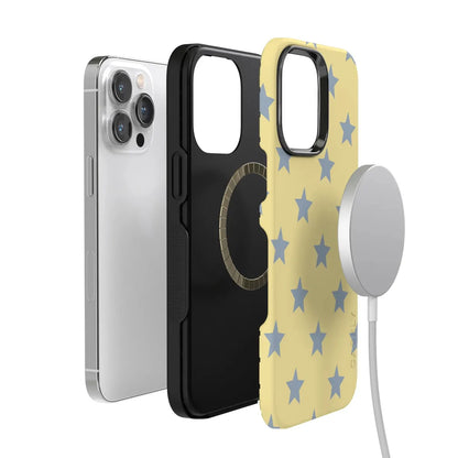Shine Bright | Butter Yellow Stars Case