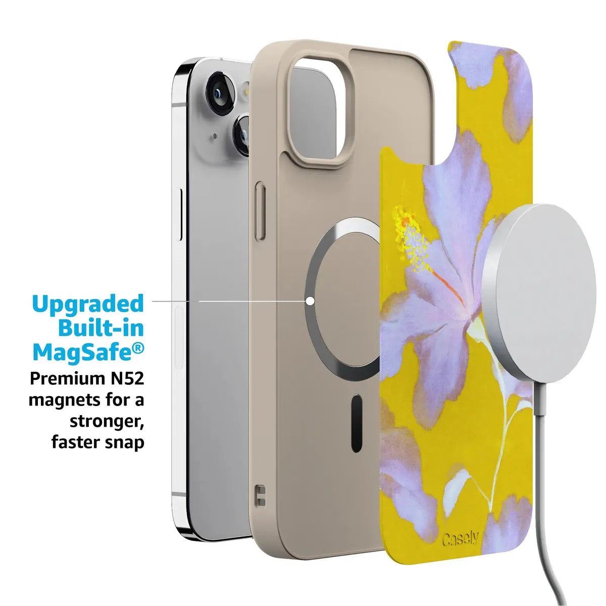Hibiscus Haze | Painted Floral Case