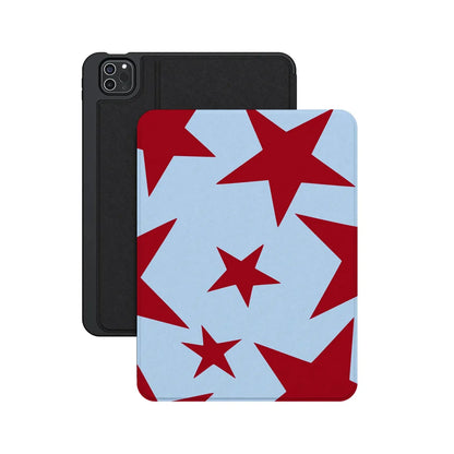 Stars Align | Blue & Red Stars iPad Case