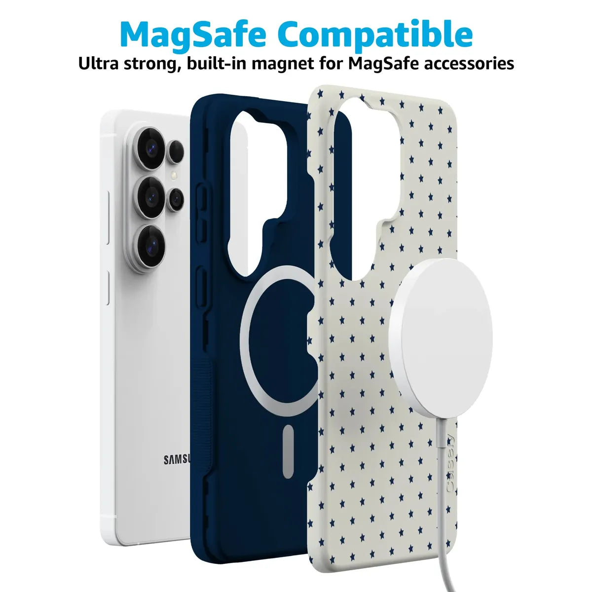 Tiny Stars | Blue & White Case