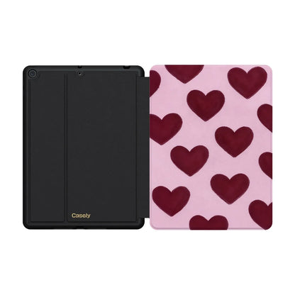 Whole Lotta Love | Plum Hearts iPad Case