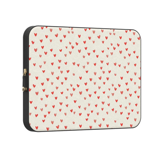 Love Letters | Doodle Hearts Laptop Case