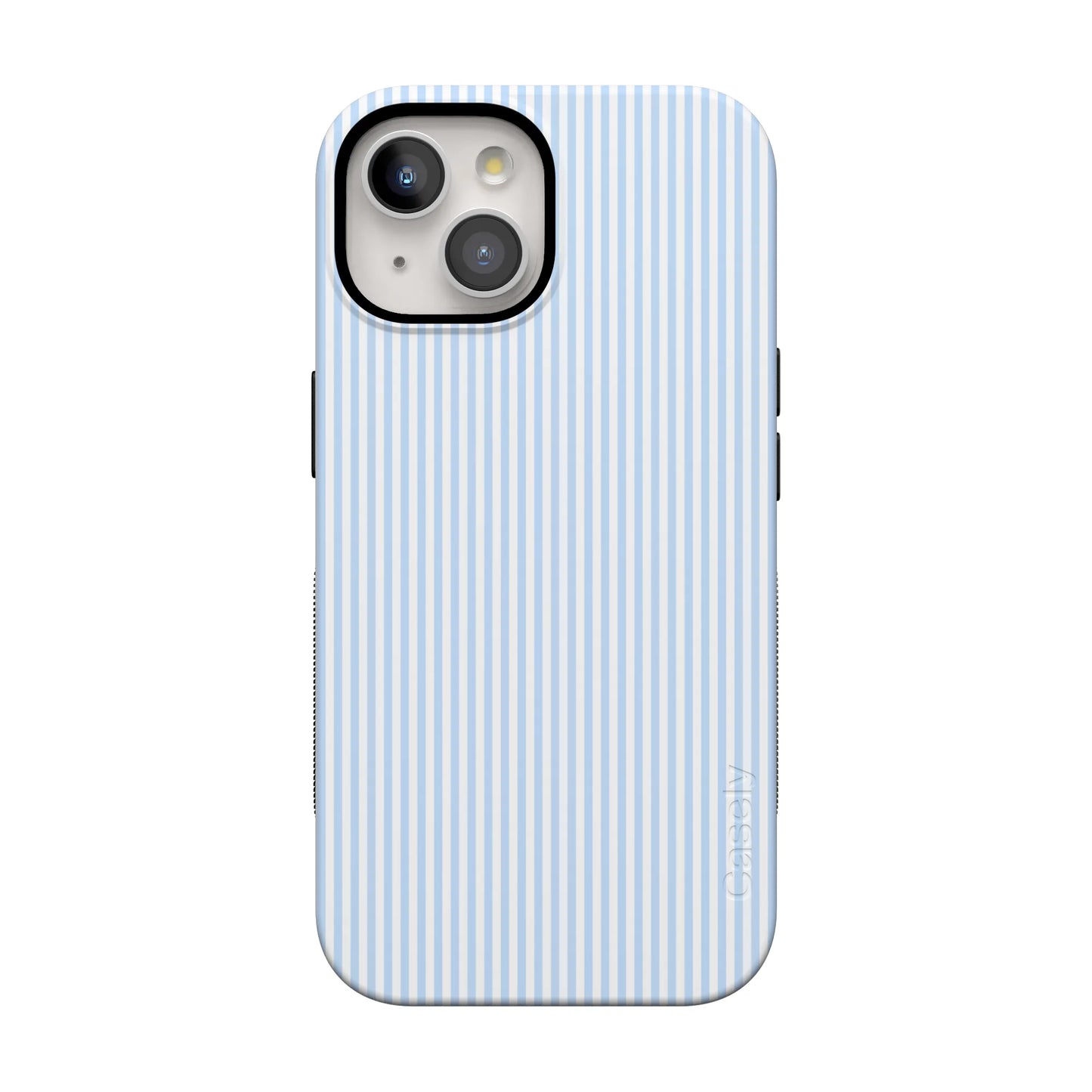 Stripes and the City | Light Blue Pinstripe Case - iPhone 13