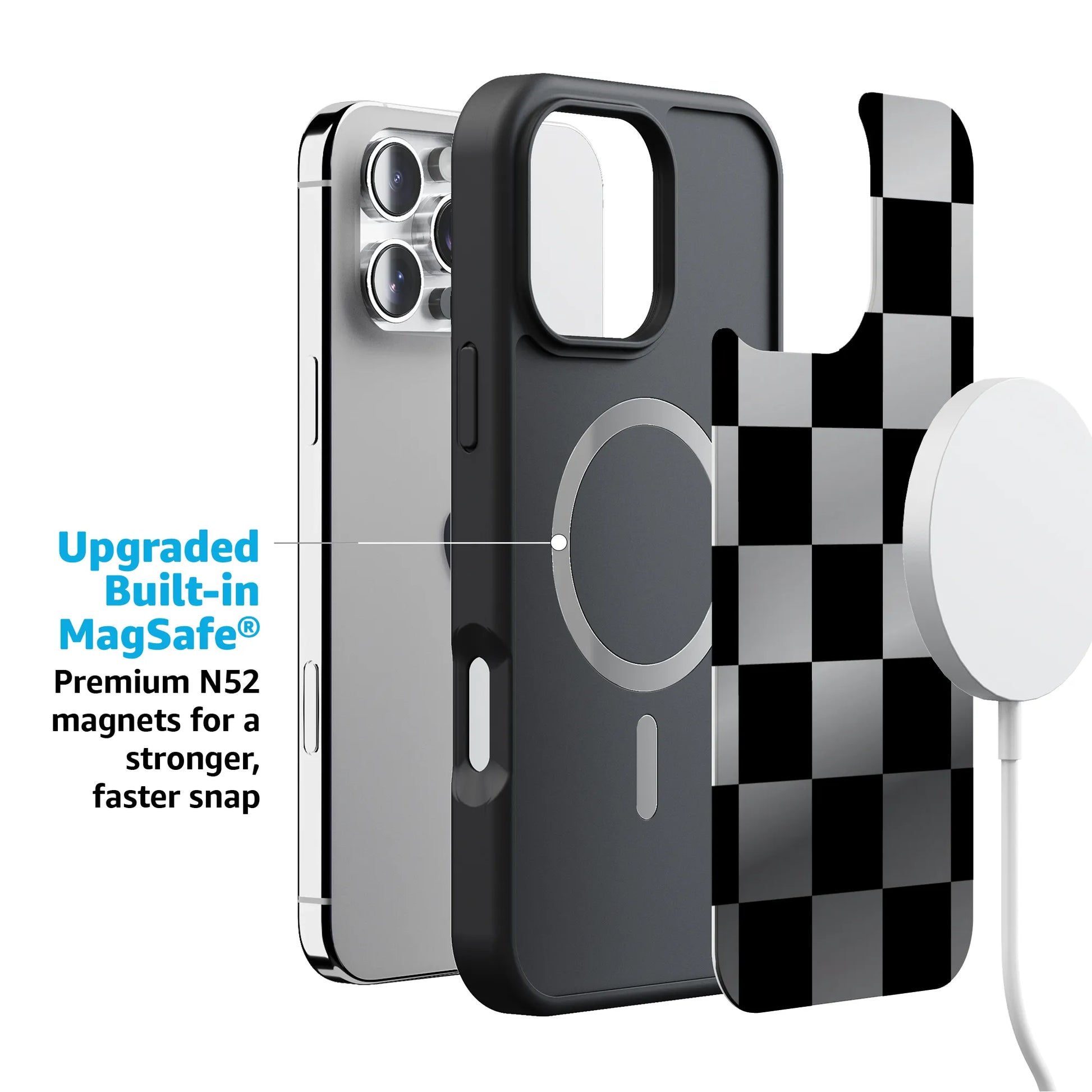 Fit Check | Black Checkerboard Case
