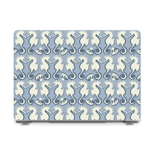 Seahorse Drift | Coastal Blues Laptop Shell - 16" MacBook Pro