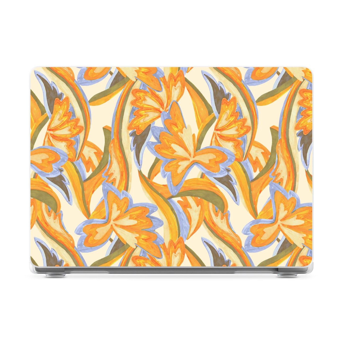 Tropical Bungalow | Watercolor Laptop Shell - 16" MacBook Pro