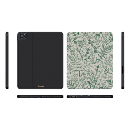 Sage Garden | Green Floral iPad Case