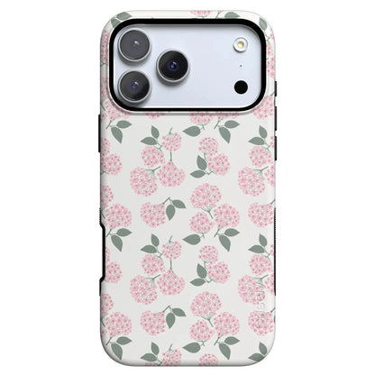 Nantucket Cottage | Pink Hydrangea Case - iPhone 17 Pro