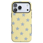 Shine Bright | Butter Yellow Stars Case - iPhone 17 Pro