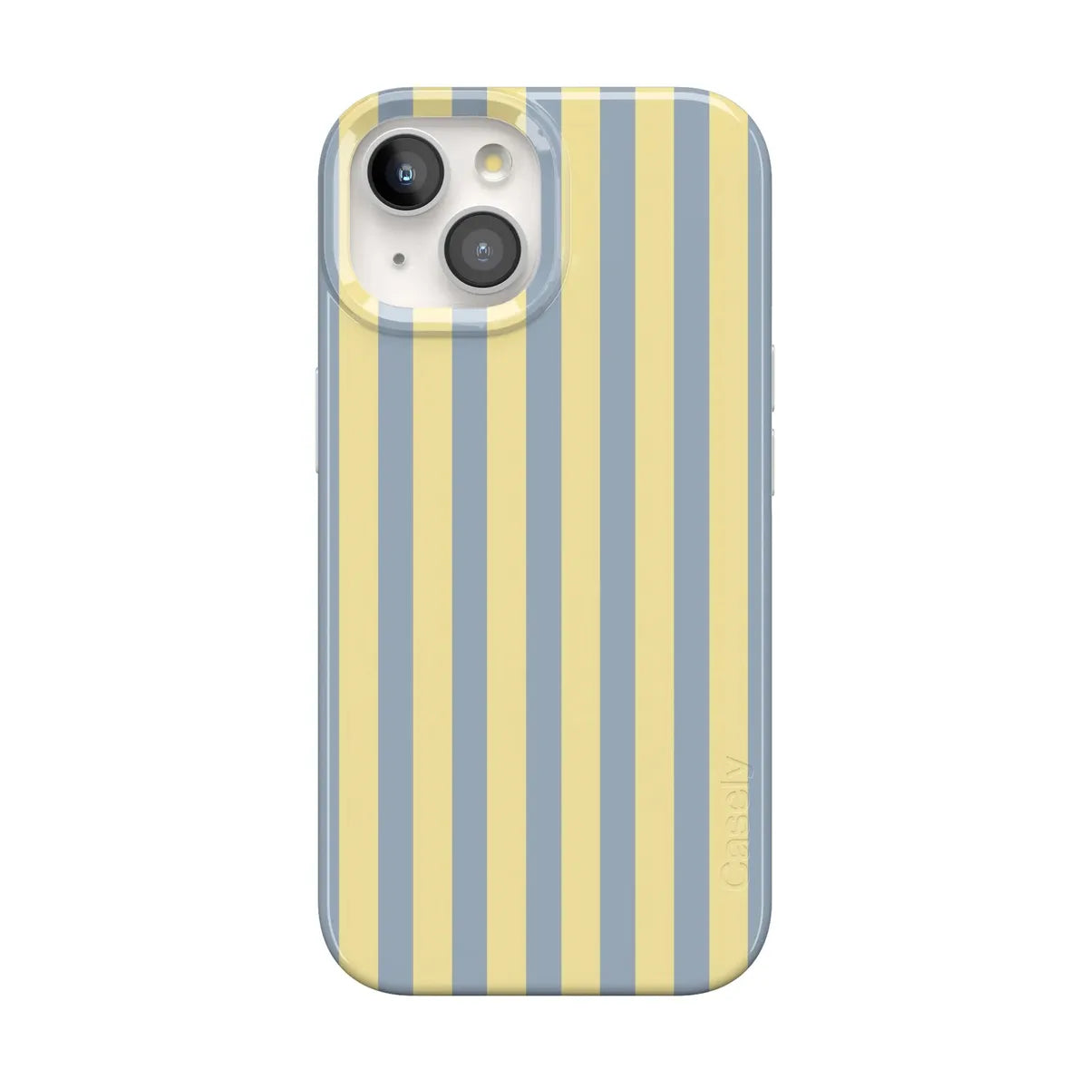 Coastline Stripes | Blue & Yellow Case - iPhone 13