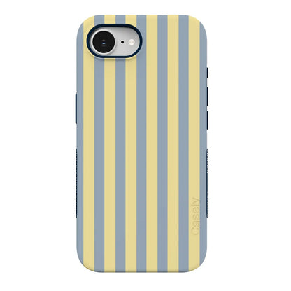 Coastline Stripes | Blue & Yellow Case - iPhone 16e