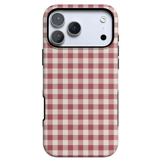 Sweet Jam | Red Gingham Case - iPhone 17 Pro