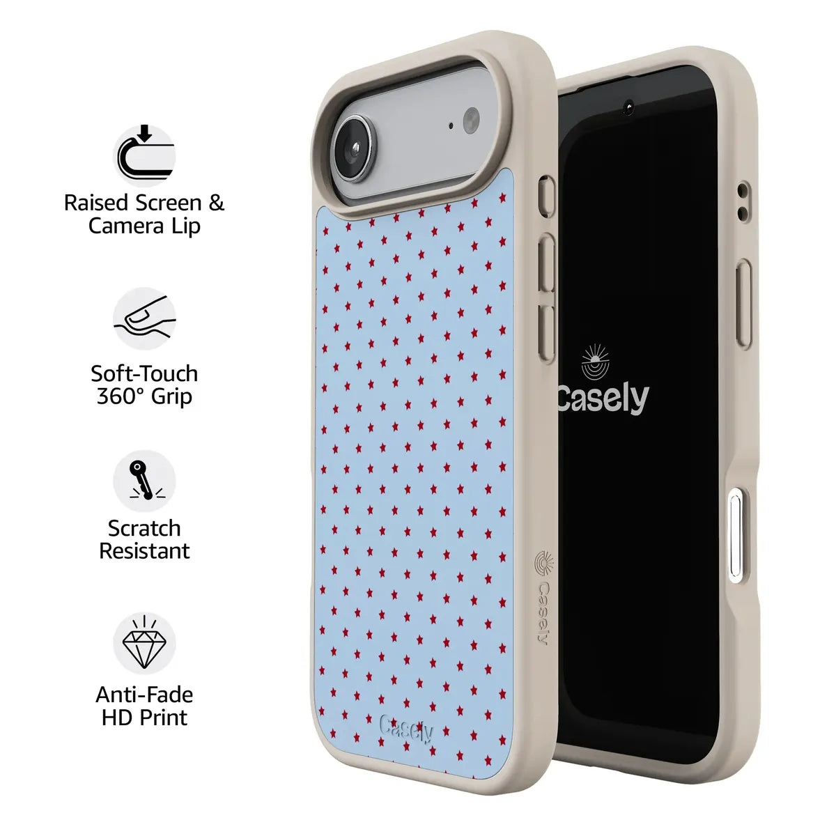 Tiny Stars | Red & Blue Case