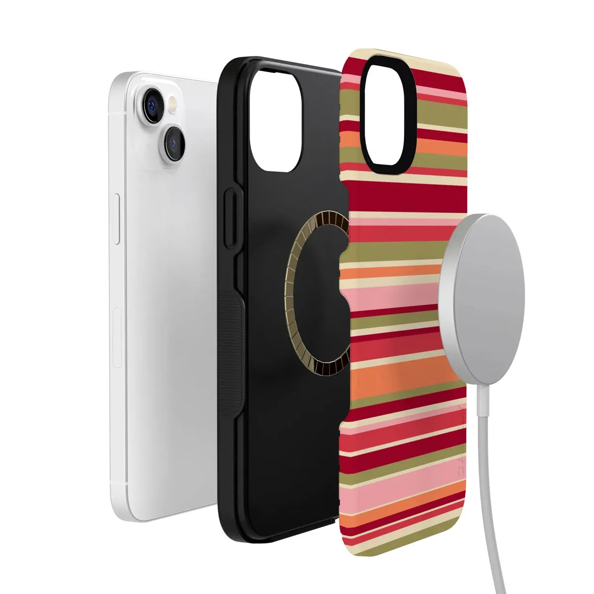Citrus Stripes | Poolside Print Case