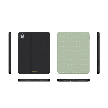 On the Dot | Green Polka Dot iPad Case