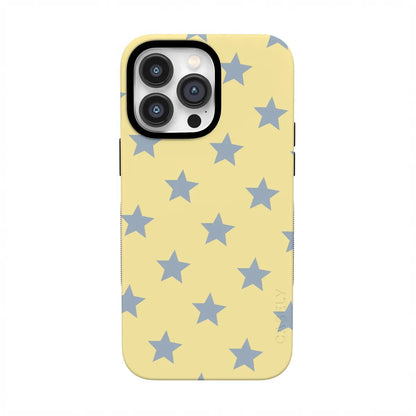Shine Bright | Butter Yellow Stars Case - iPhone 13 Pro
