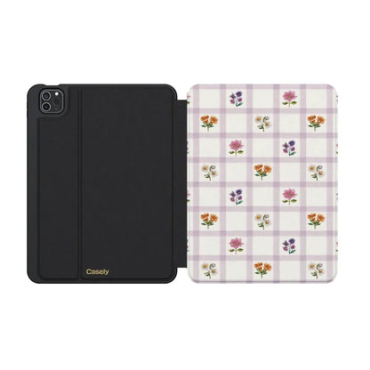 Meadow Check | Floral Gingham iPad Case