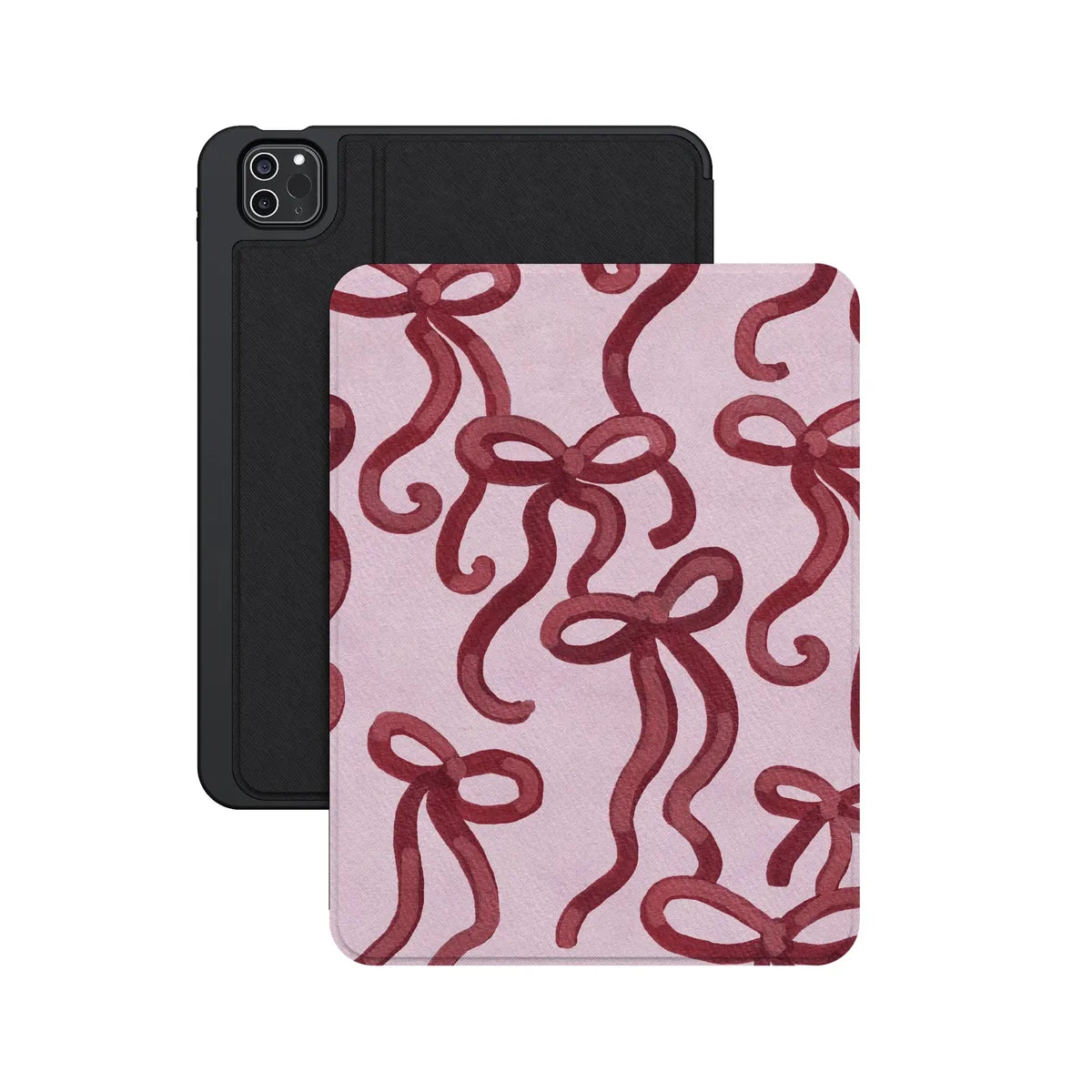 Love Me Knot | Mauve Bow iPad Case