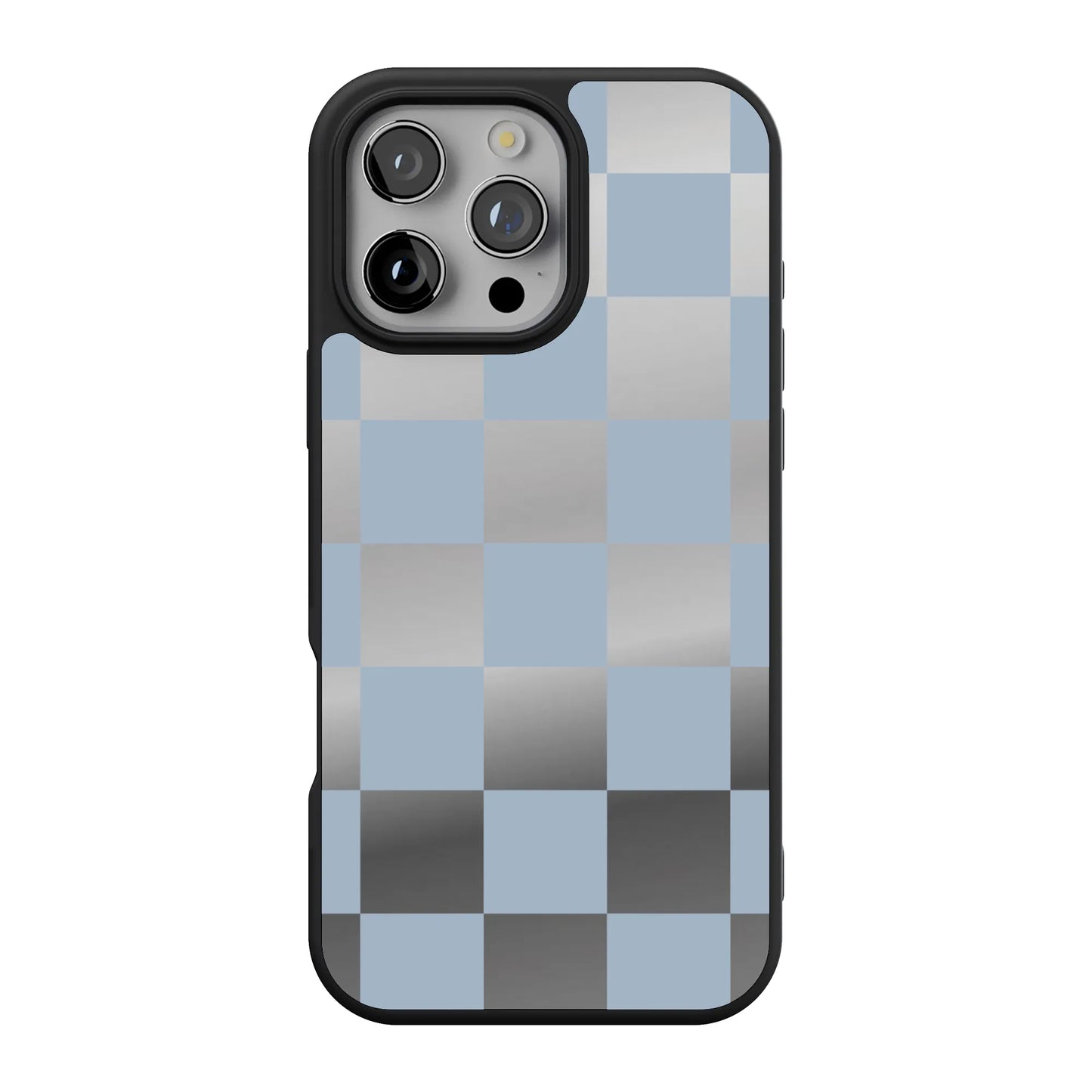 Fit Check | Light Blue Checkerboard Case