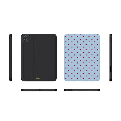 Tiny Stars | Red & Blue iPad Case