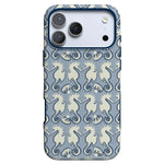 Seahorse Drift | Coastal Blues Case - iPhone 17 Pro