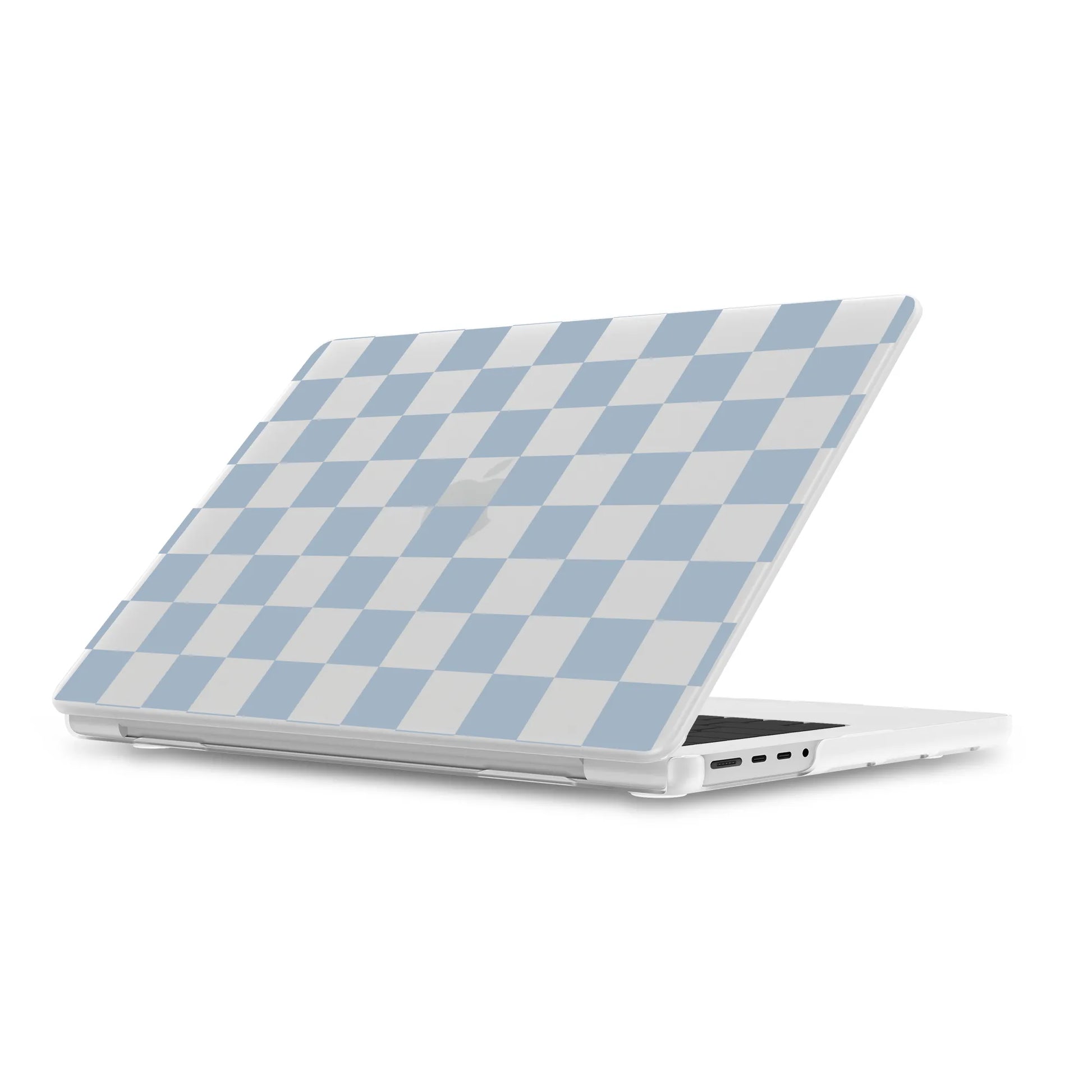 Fit Check | Light Blue Checkerboard Laptop Shell