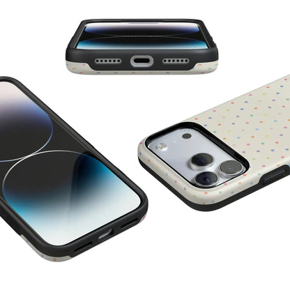 On the Dot | Rainbow Polka Dot Case