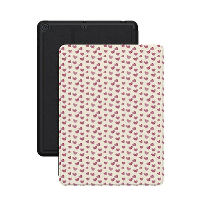 Lovebug | Mauve Hearts iPad Case