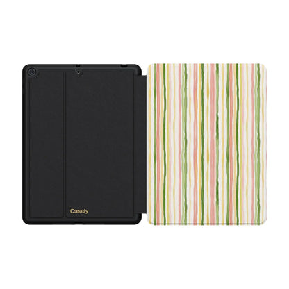Sweet Stripes | Rainbow Pastel iPad Case