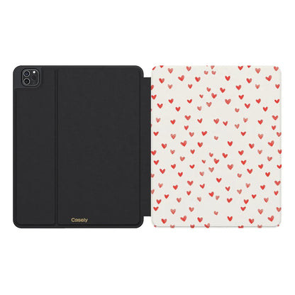 Love Letters | Doodle Hearts iPad Case