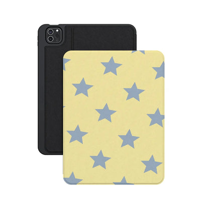 Shine Bright | Butter Yellow Stars iPad Case