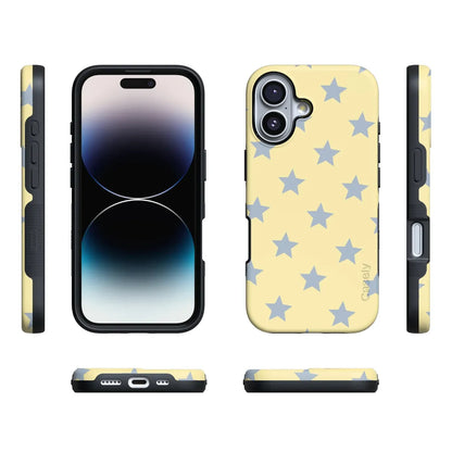 Shine Bright | Butter Yellow Stars Case