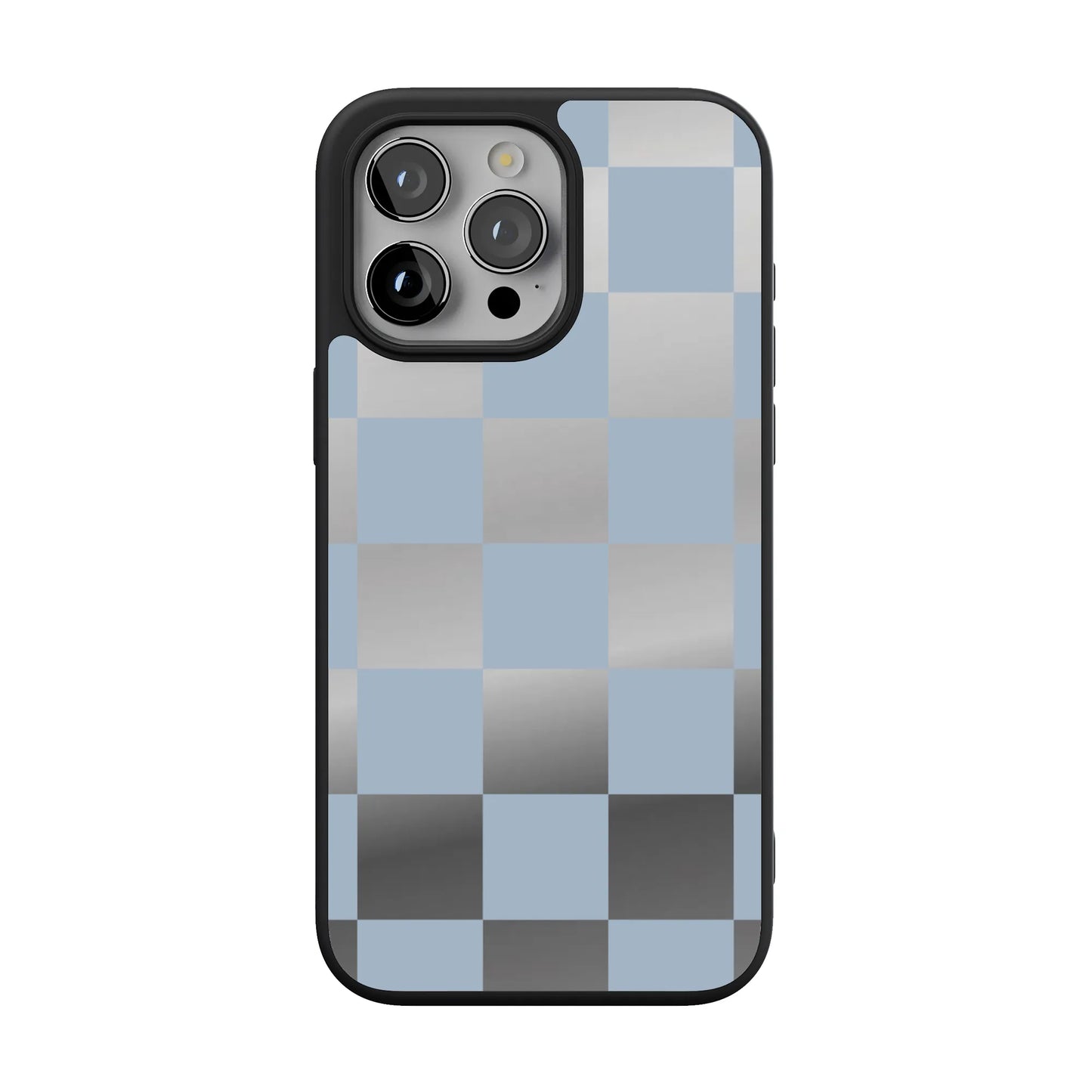 Fit Check | Light Blue Checkerboard Case