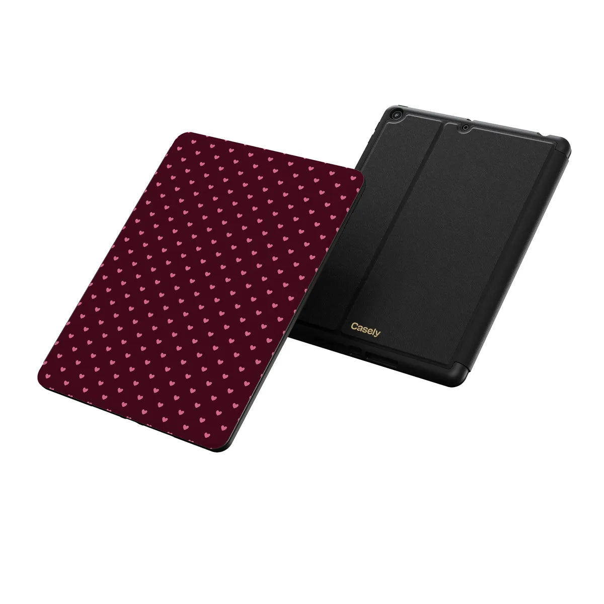 Heart Noir | Tiny Hearts iPad Case